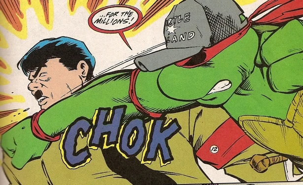 That one panel of Archie Raph punching Hitler in the face.