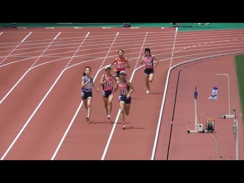 【石山華菜選手】20250712国スポ長崎県予選 少年女子B1500m1組