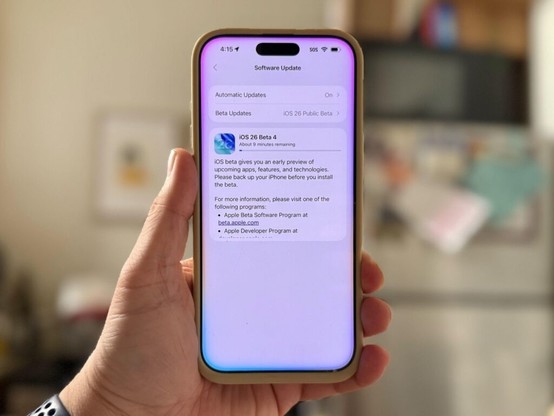 「iOS 26」パブリックベータ4が公開、iPhoneへの一般提供に一歩近づく - CNET Japan