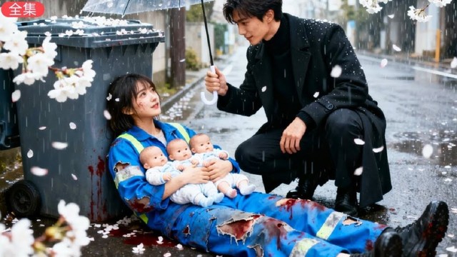 CEOはゴミ箱のそばで可哀そうなアルバイトの女の子を拾った。まさか不妊のCEOのために三つ子を産むことになるなんて！