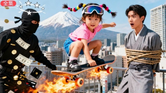 天才スケボー少女が誘拐されたCEOを救出！彼が実の父親だと知り、彼女は父のために数百億円を取り戻した！