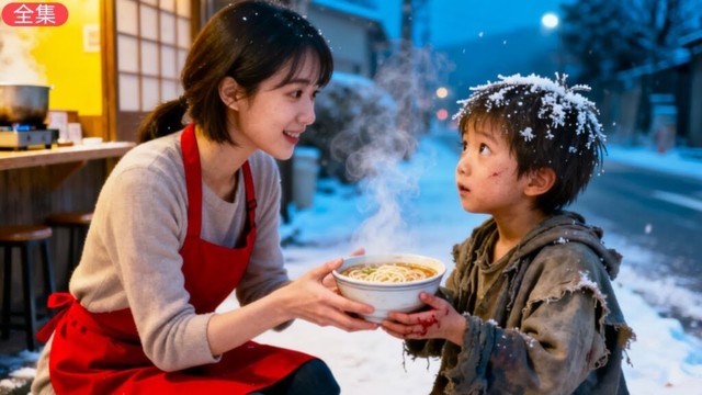 優しい少女が凍えていた少年乞食に一杯の麺を差し出した。20年後、彼は大企業のCEOとなり、彼女の前に恩返しに現れた。 優しい少女が凍えていた少年乞食に一杯の麺を差し出した。20年後、彼は大企業のCEOとなり、彼女の前に恩返しに現れた。
